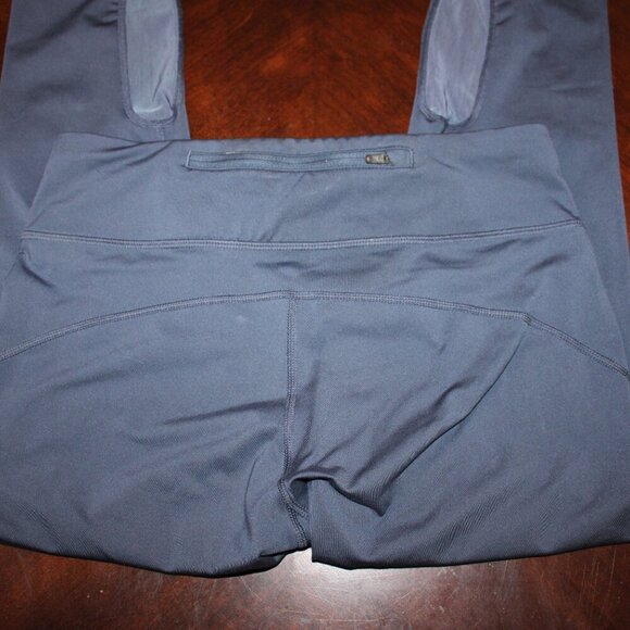 Nike Power Racer Crop Leggings - Women's Size S - Dark Gray - Athleisure Style - Picture 3 of 3